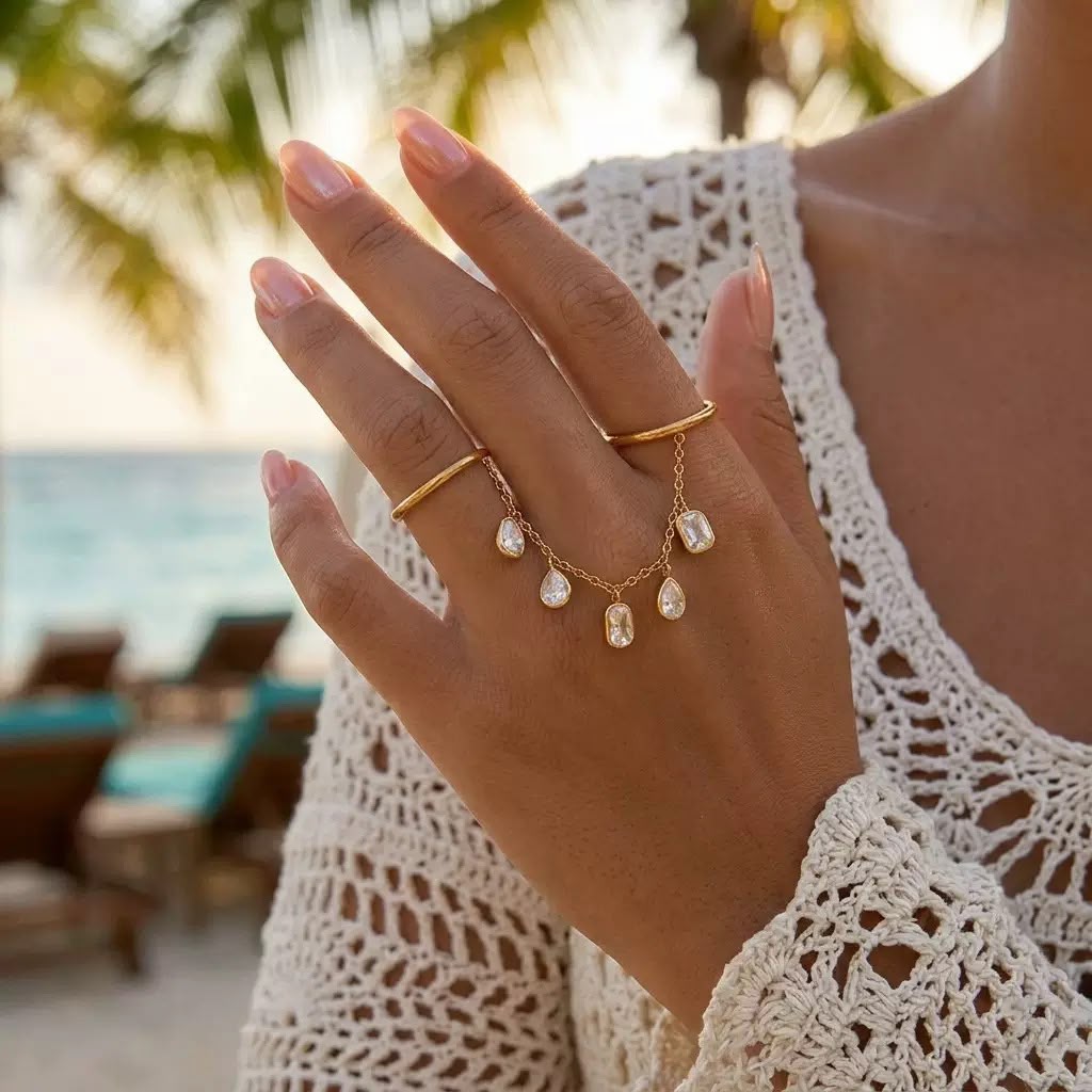 Double Finger Ring For girls