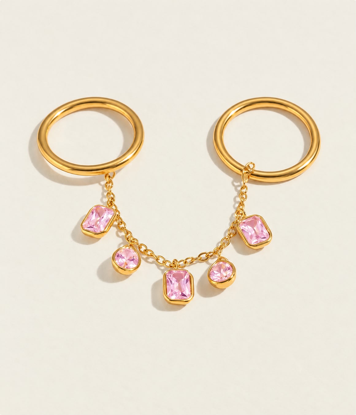 Double Finger Ring For girls