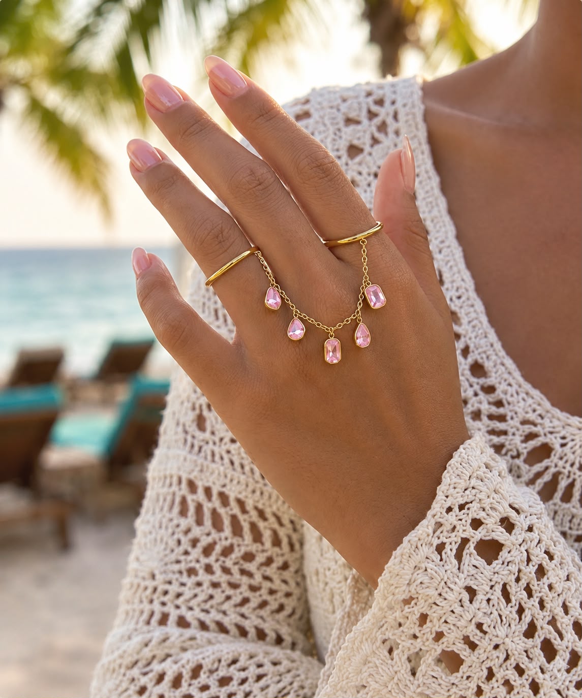 Double Finger Ring For girls
