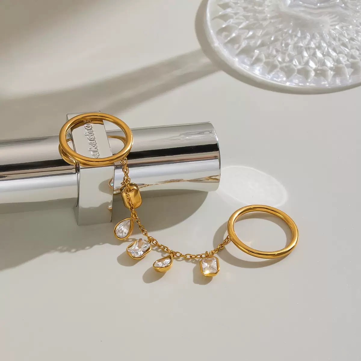 Double Finger Ring For girls